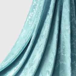 Jacquard Cetim Flor Brocado, Textura De Seda Suave Tecido Damasco, Saia, Vestido, Forro De Terno, Cortina, Fabricação De Vestuário, Artesanato