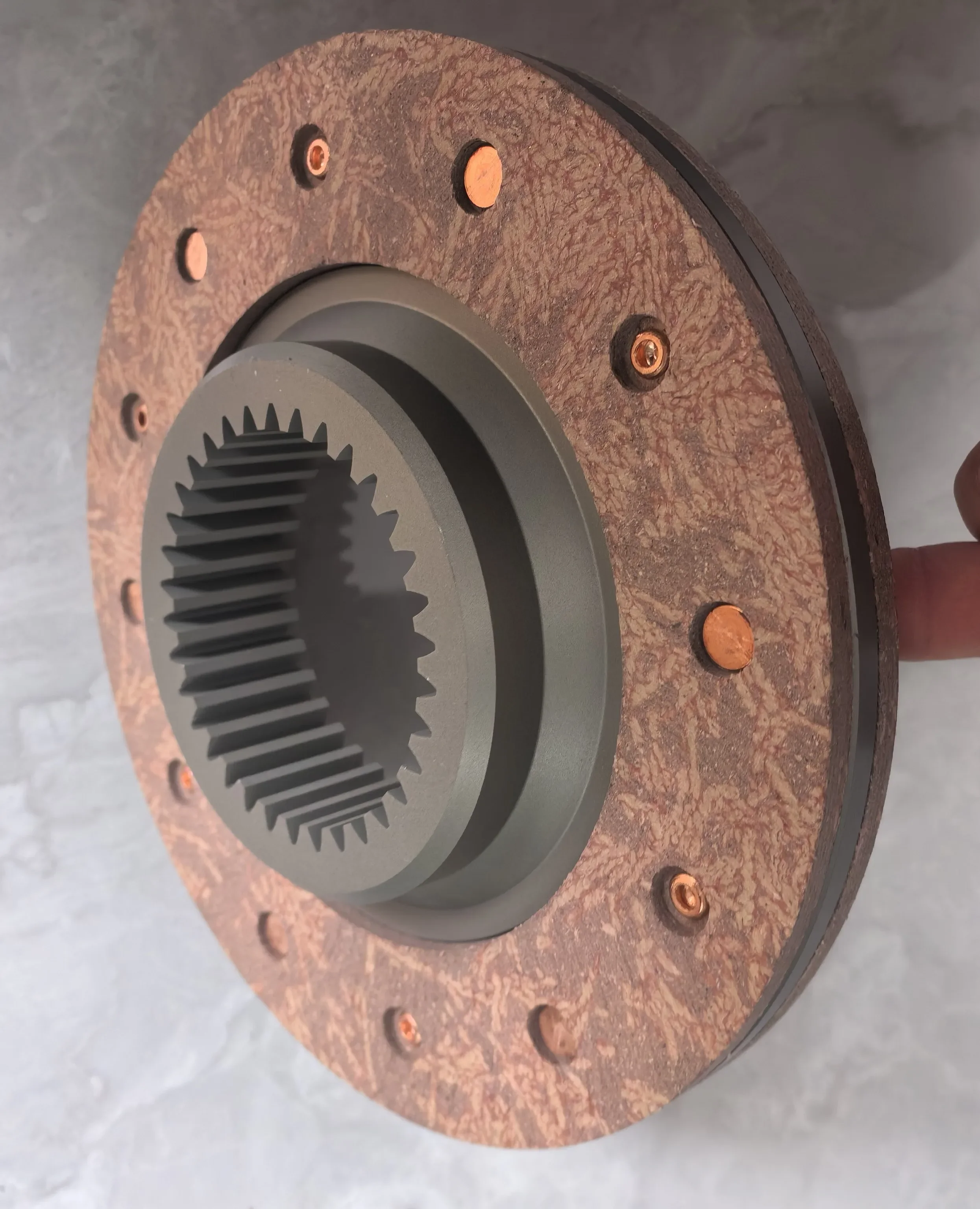 Marine anchor cable machine brake disc motor   diameter 230 mm.