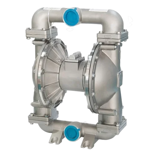 مضخة غشاء هوائية من الفولاذ المقاوم للصدأ مع صمام عكسي للهواء