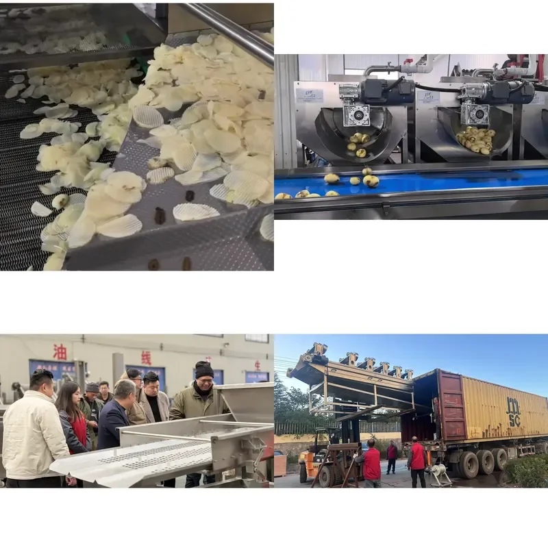 【CHIMU HOME】 Automatic Fryer Potato Chips Line 500kg/h Turnkey Solution for Potato Chips and Potato Crisps Manufacturing