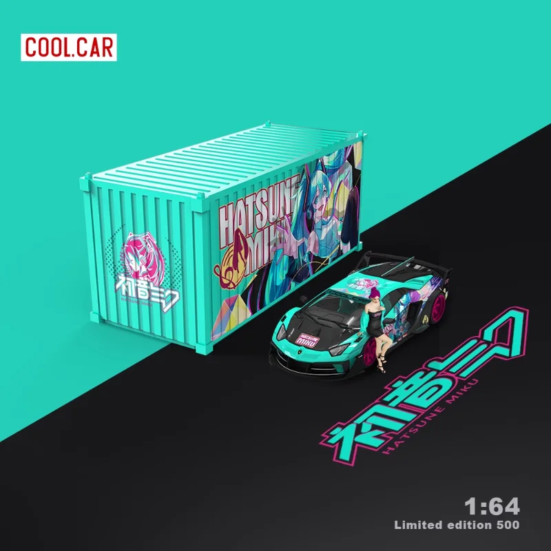 coolcar-1-64-lamborghini-speedmaster-a80z-hatsune-modello-di-auto-di-simulazione-in-miniatura-in-lega-ornamento-da-collezione-autentico-in-stock