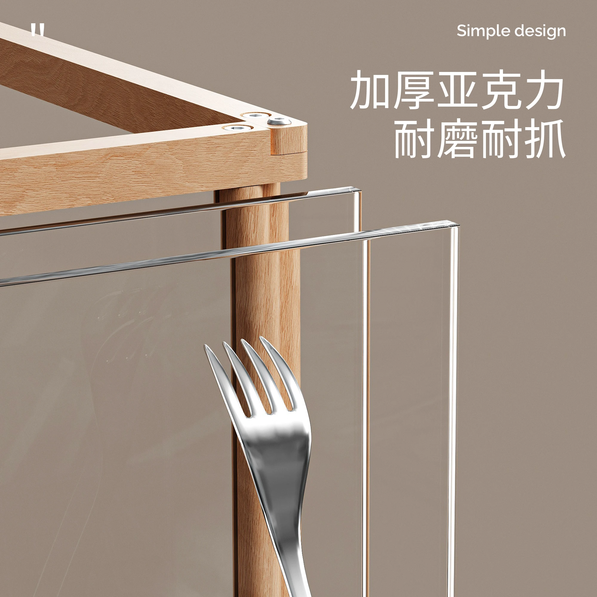 Cerca transparente para cães, canil acrílico para animais de estimação, cerca interna para cães pequenos