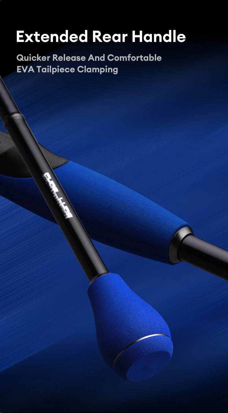 PURELURE Slow Jigging Rute 1,90M 6,35ft mit Solid-Tip für Salzwasser, Spinning und Baitcasting, für Meeresangeln und Bootangeln – Detail 19