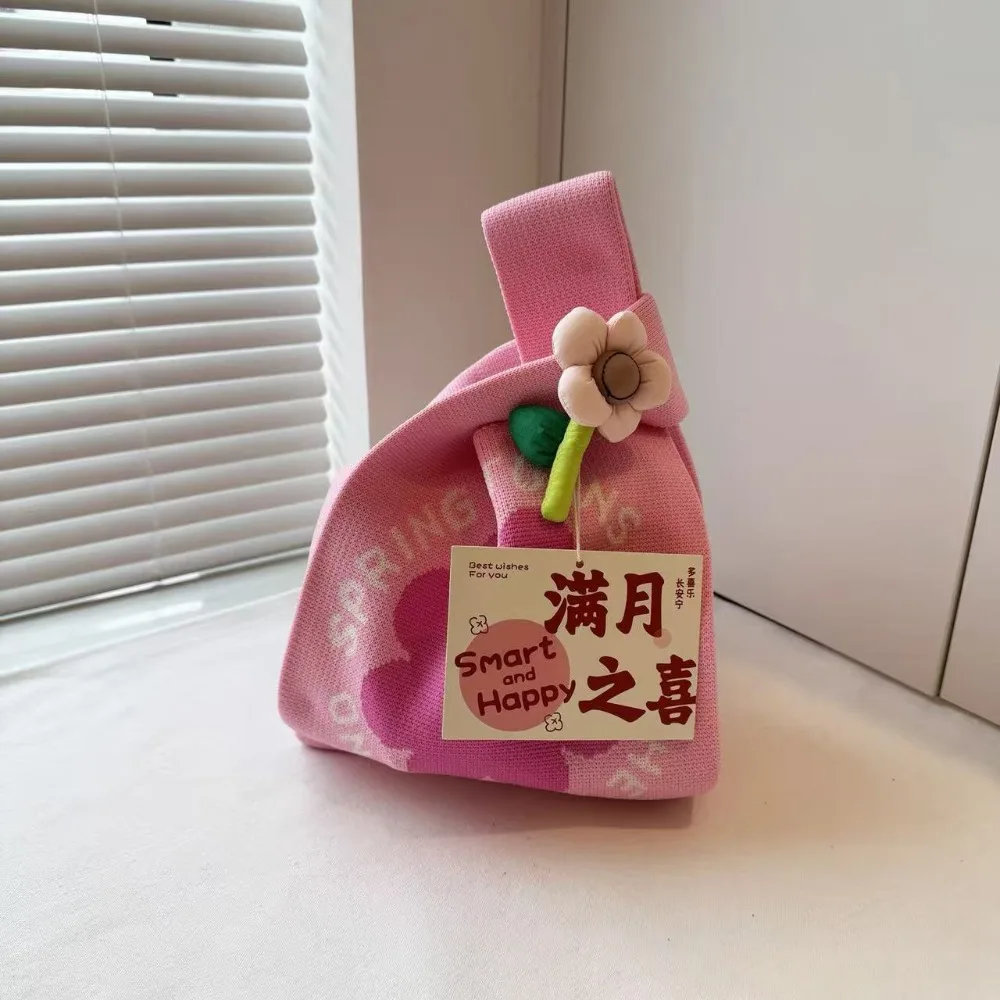 

Fashion Portable Souvenir Handbag Floral Thickened Gift Bag Tote Bag For Wedding Birthday