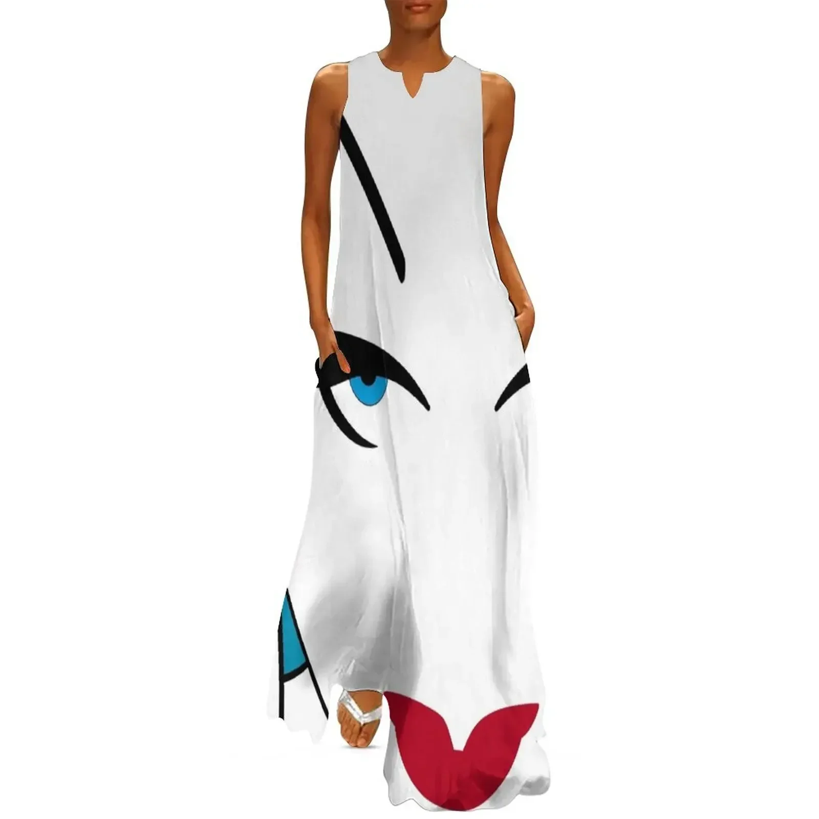 

Divine Pop Art Long Dress summer dress women 2025 women's summer dresses 2025 Party dresses dresses ladies 2025 summer Dress