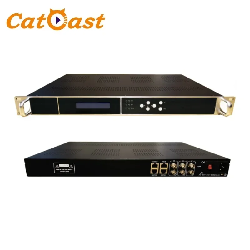 AC3 to MP2/AAC Audio IP Transcoder SRT MPEG-TS Input to UDP MPEG-TS ASI Output IP Gateway