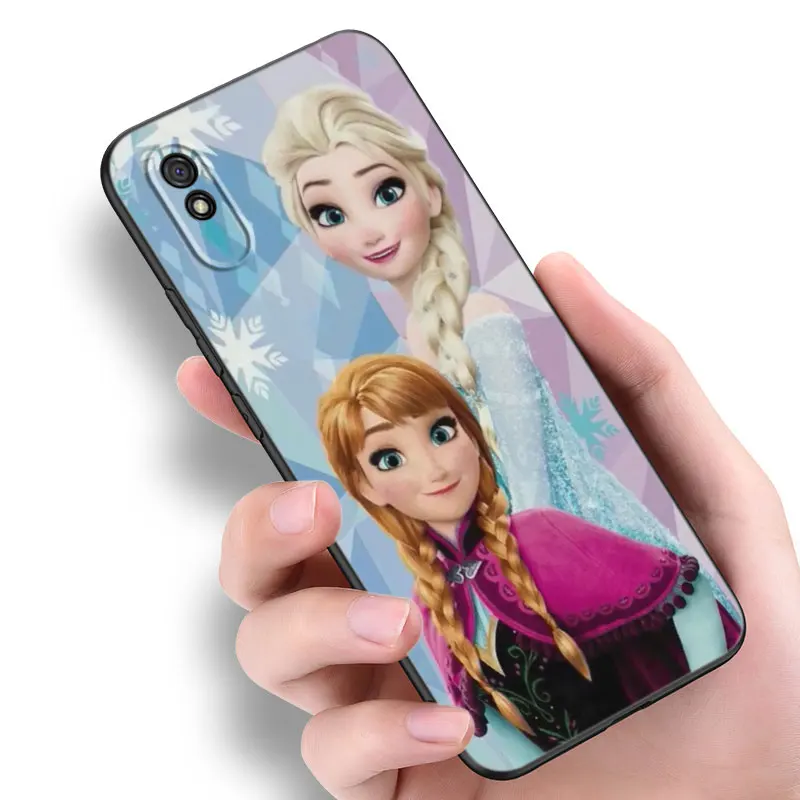 Frozen Princess Beauty Elsa Phone Case For Xiaomi Redmi Note  5 6 7 K40 K60 Pro 7A 8A 9A 9C 9i 9T 10A 10C 12C A1 A2 Plus Cover