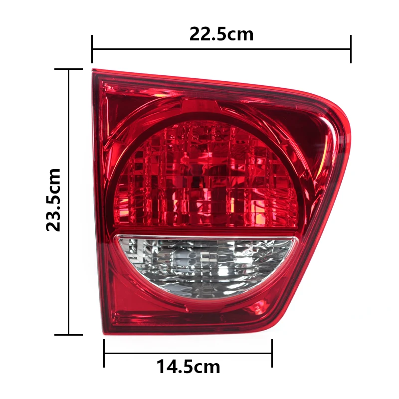 Car Inner Tail Light For Toyota Sequoia 2008-2017 Turn Signal Light Rear Brake Lamp Turn Signal Without light bulb 815900C030