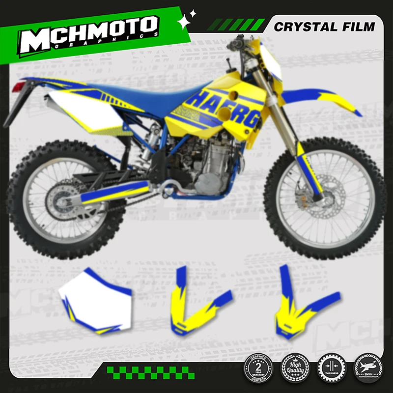

MCHMFG MOTOR For HUSABERG 2001 2002 2003 2004 2005 FE Custom Motorcycle Graphics Decals Stickers Kits 003
