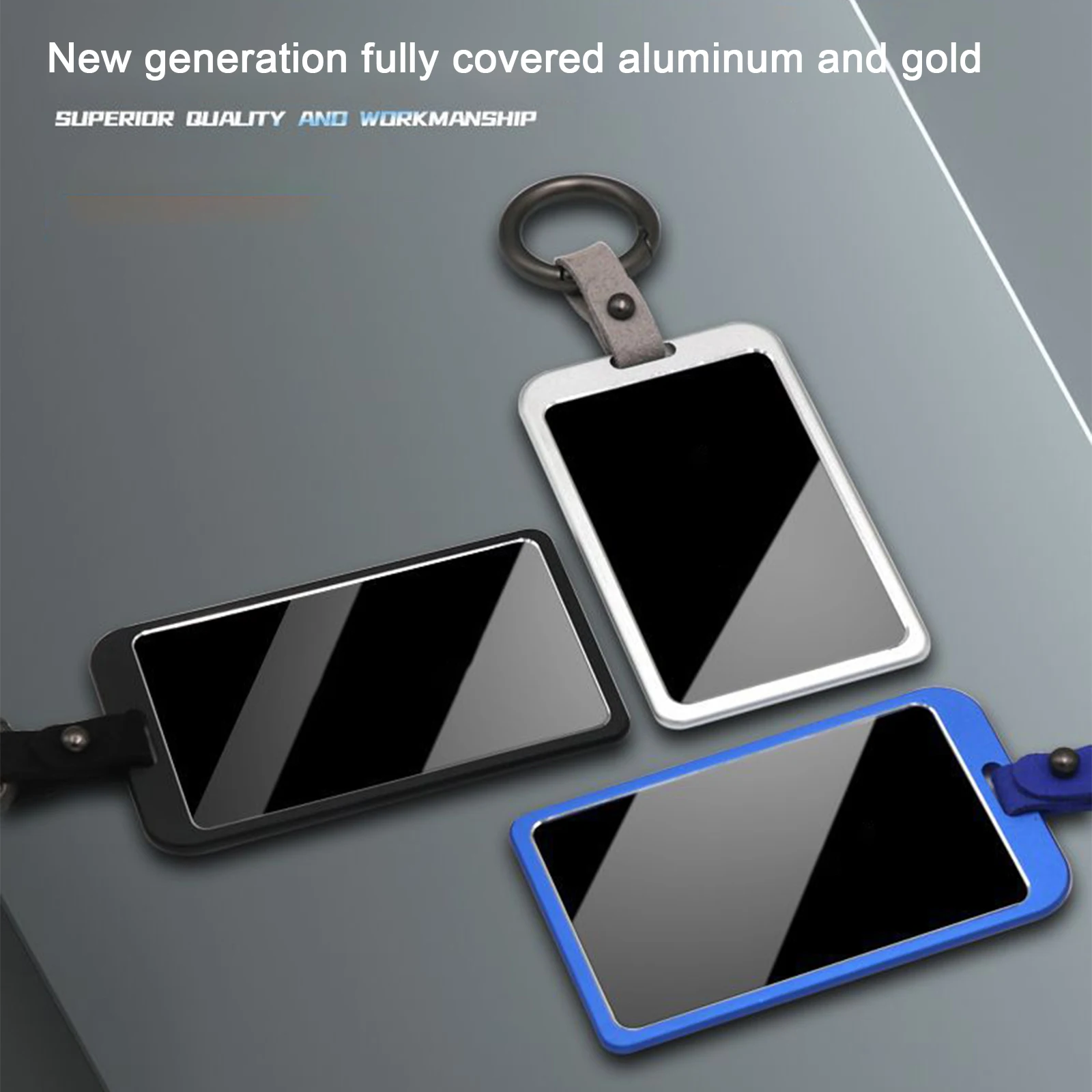 New Aluminum Alloy For Tesla Model 3 Model Y Car Card Key Holder Protector Case Cover Full Cover Accessories