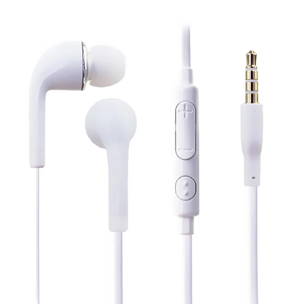 100pcs/Lot Good  quality  Kecesic   Headsets In-ear Earphones Headphones Hands-free with Mic For Samsung HTC Xiaomi Phones