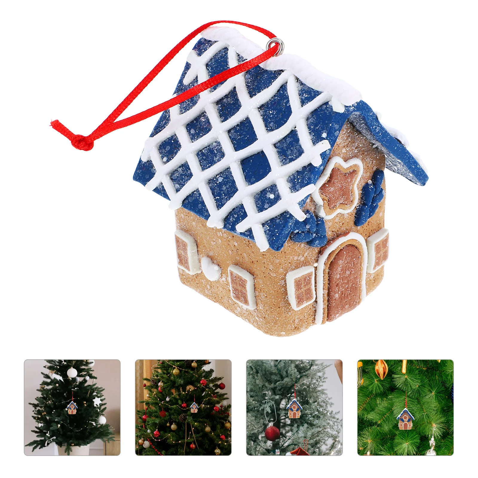 

Small for Xmas Tree Festive Hanging Decoration Materials Charming Design Christmas Party Centerpiece