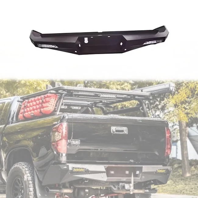 

LUMA High Quality Offroad Accessories Car Steel Rear Bumper For 2014-2021 Toyota Tundra