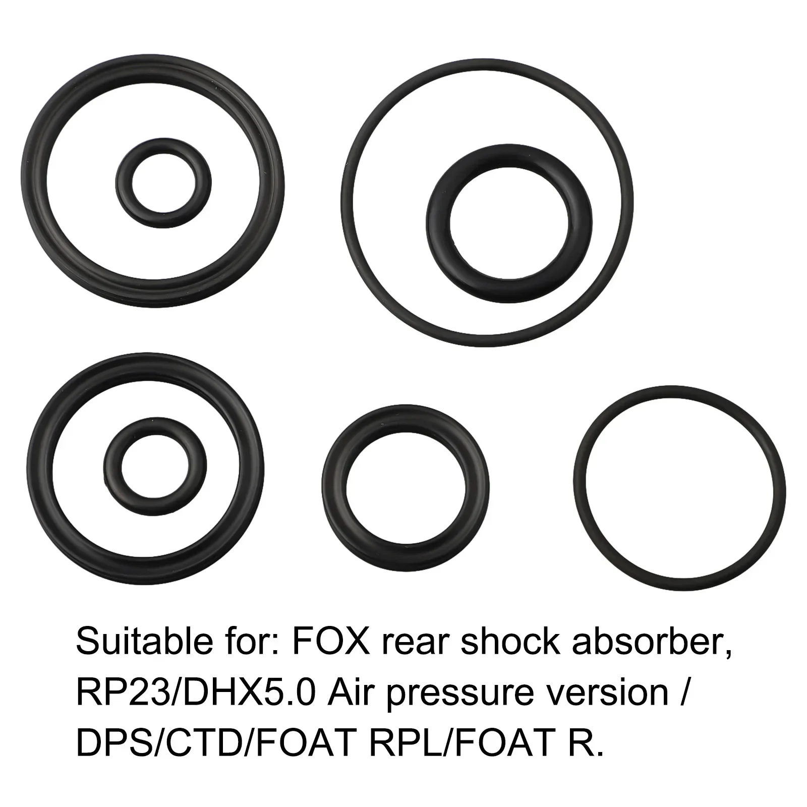 8pcs Bike Rear Shock O-Ring Air Seal Kit For Fox Air Pressure Version Absorber Sealing Rings Bicycle Accessory          N  E  W