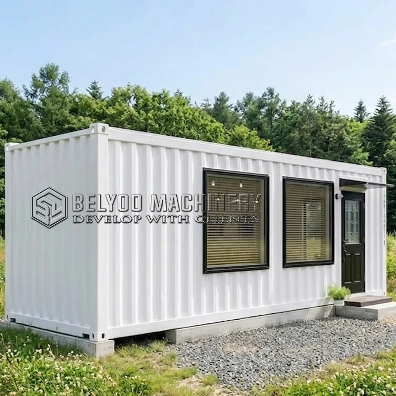 Belyoo Luxury Modular Home Modular Steel Structure Container House Modern Customizable Multi Room Residential