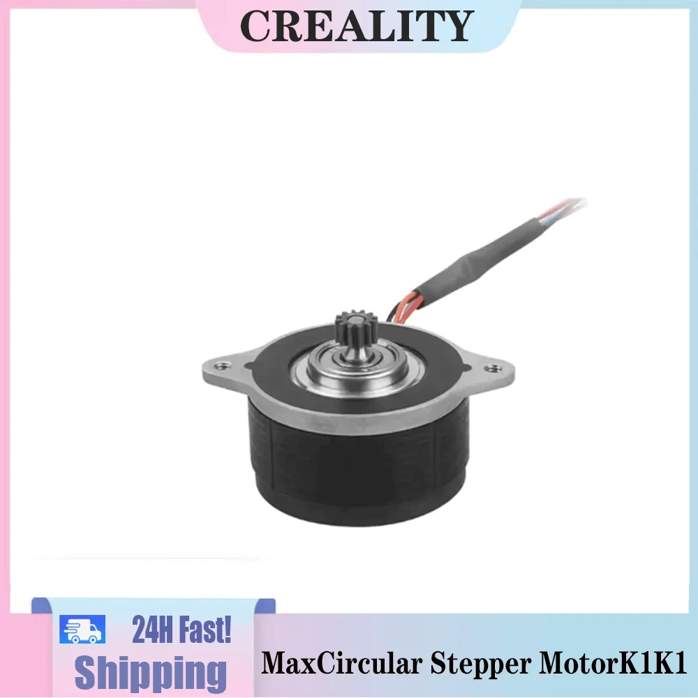 

Creality 3D For K1/K1 Max Ender-3 V3 Printer Original Extruder Motor 1.8 Degree Press 12 Tooth Gear Circular Stepper Motor