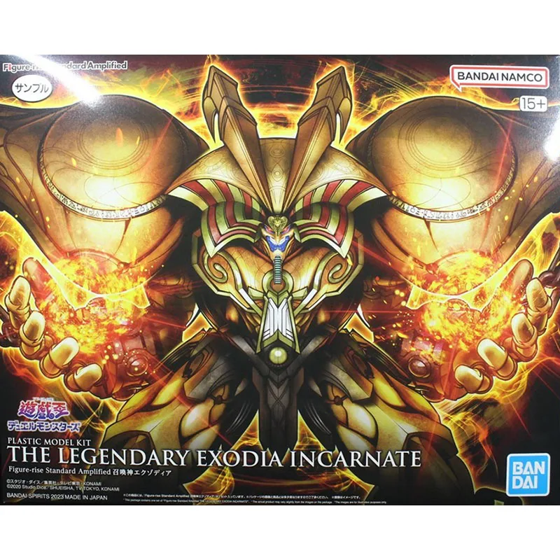 In Stock BANDAI Anime Figure-rise Standard Amplified THE LEGENDARY EXODIA INCARNATE Assembly Model Kit Action Toys Figures Gift