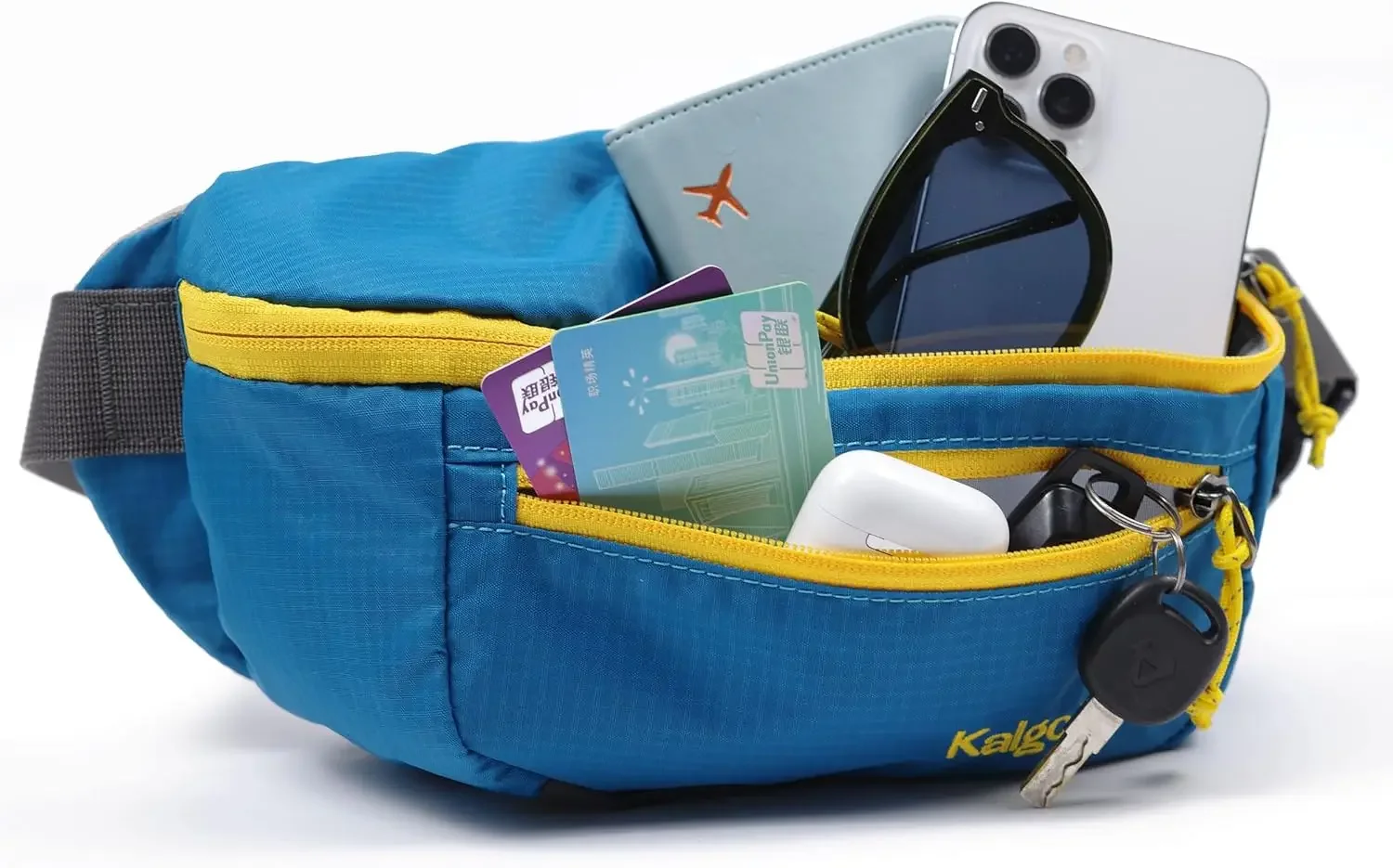 Fotografia 4: Pacote de cintura de viagem ultraleve 3L, grande pochete resistente à água para homens e mulheres.