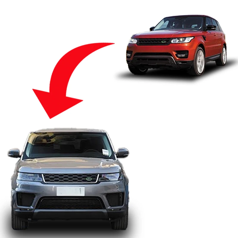 

2025For 2022 OEM Original Model Surround Car Bumpers Upgrade for Land Rover for Range Rover Sport 2014-2017
