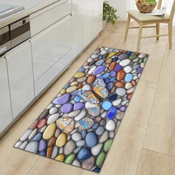 Kitchen Bathroom Foot Mat Home Living Room Bedroom Balcony Floor Decor Carpet House Hallway Entrance Door Absorbent Non-Slip Rug