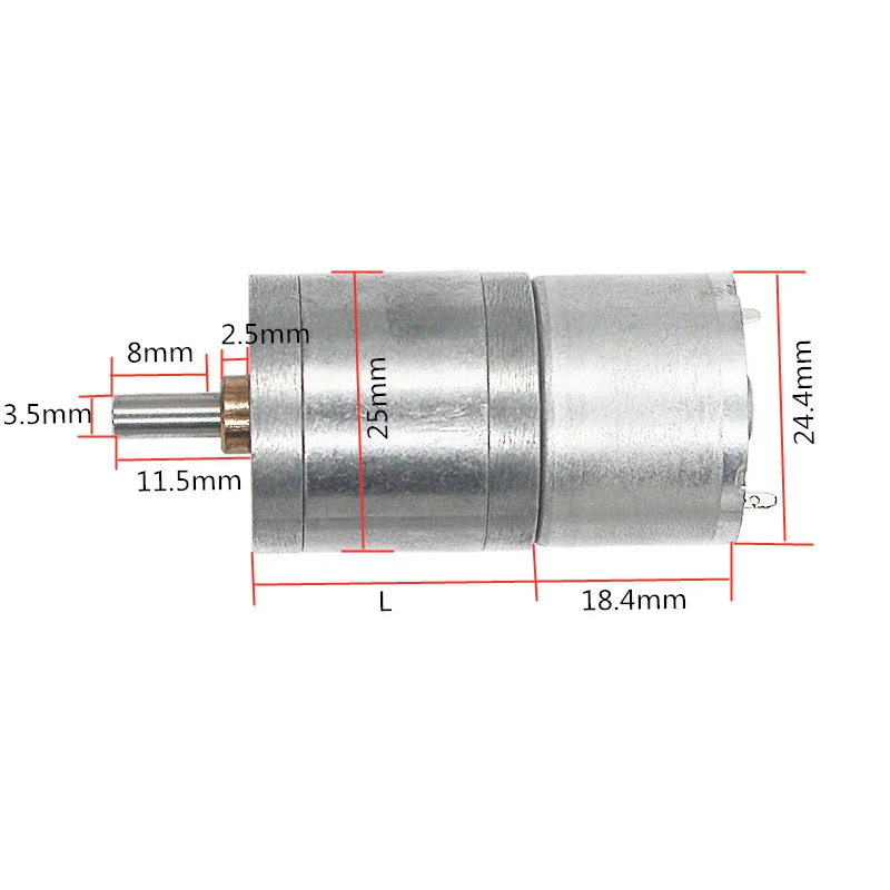 JGA25-310 Geared Mo…