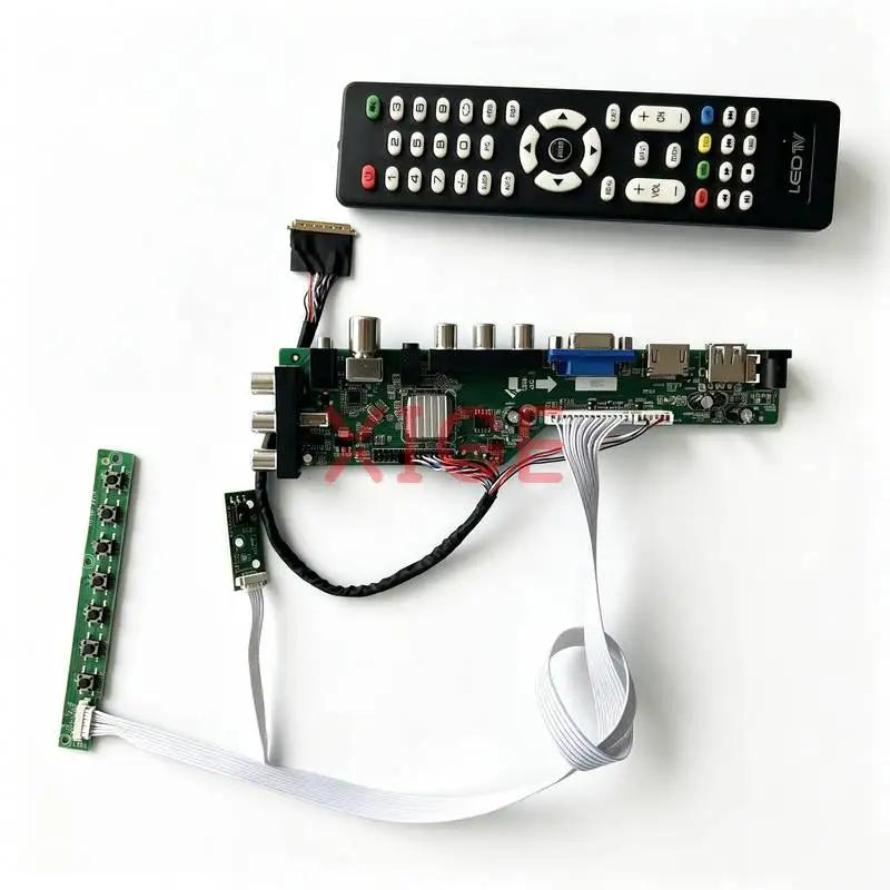 

Drive Board Fit LTN101NT05 LTN101NT07 LTN101NT06 LTN101NT08 1024x600 40-Pin LVDS Laptop Screen 1024*600 HDMI/VGA/AV/USB/DVB Kit