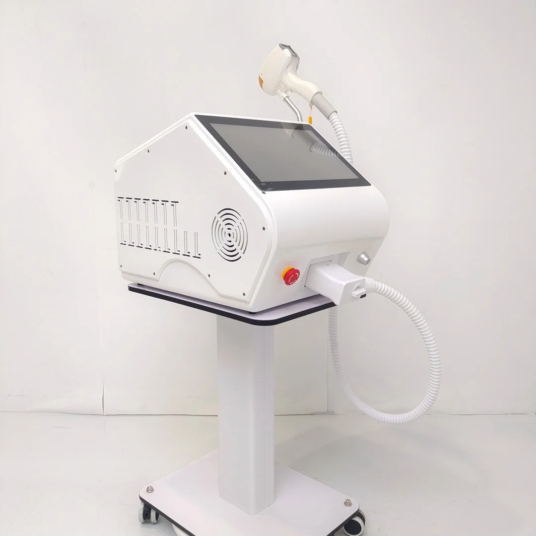 أجهزة الأخيرة دي ديبيلاسيون لسيارة ديودو ND YAG de Four longitudes de onda 4000W potenti indolora y Perman 808n