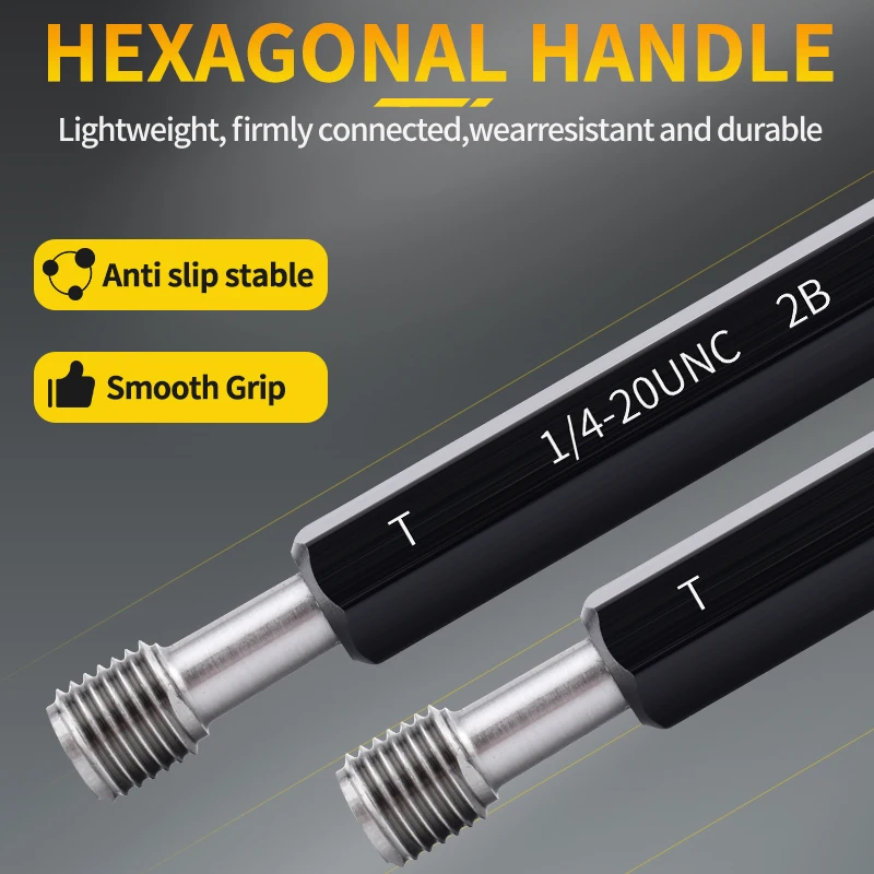 

EVROPA TAP 1PCS Steel Mer-cury Gage Metric American Fine Thread Plug Gauge High Quality wholesale 2B UN 0-80-7/16 3/8-32