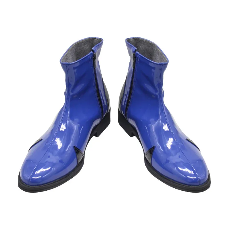 

2025 11, обувь Ikari Shinji из искусственной кожи, карнавальные ботинки на Хэллоуин, реквизит для косплея из ЭВА, индивидуальный заказ