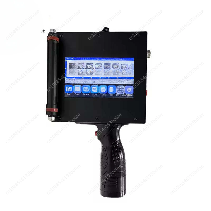 Handheld Large Character Inkjet Printer 4 Nozzle 10 Cm Word Height Adjustable Intelligent Coder