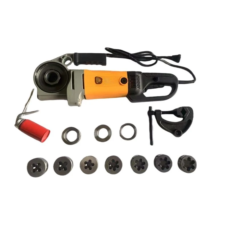 

M12-M36 anchor bolt round steel threading machine, electric thread threading machine
