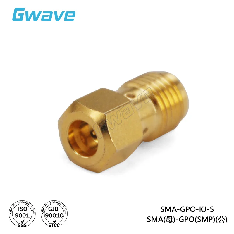 SMA/GPO-KJ-S SMA Female GPO (SMP) Male Optical Hole Adapter DC-18GHz