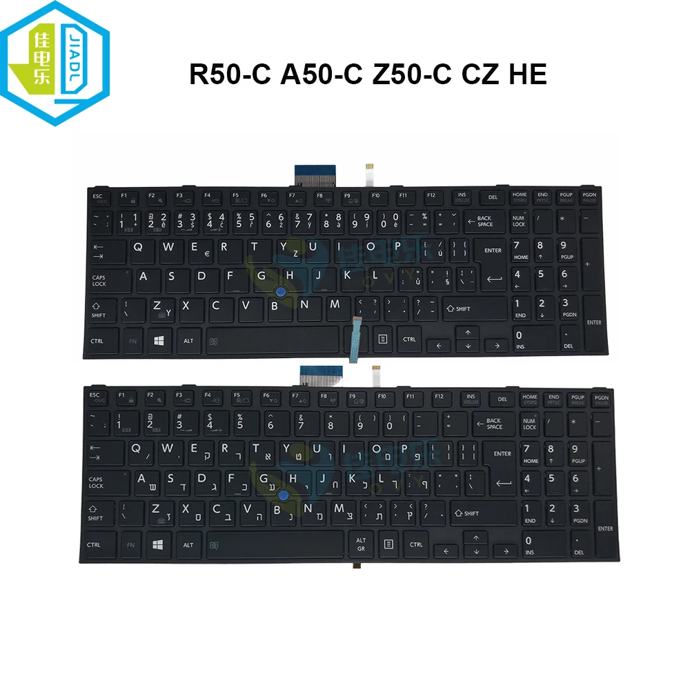 

Czech Hebrew Trackpoint Keyboard Backlight For Toshiba Satellite Pro R50-C R50-C-1E8 Z50-C Z50-C-10P Tecra A50-C G83C000GL5HE