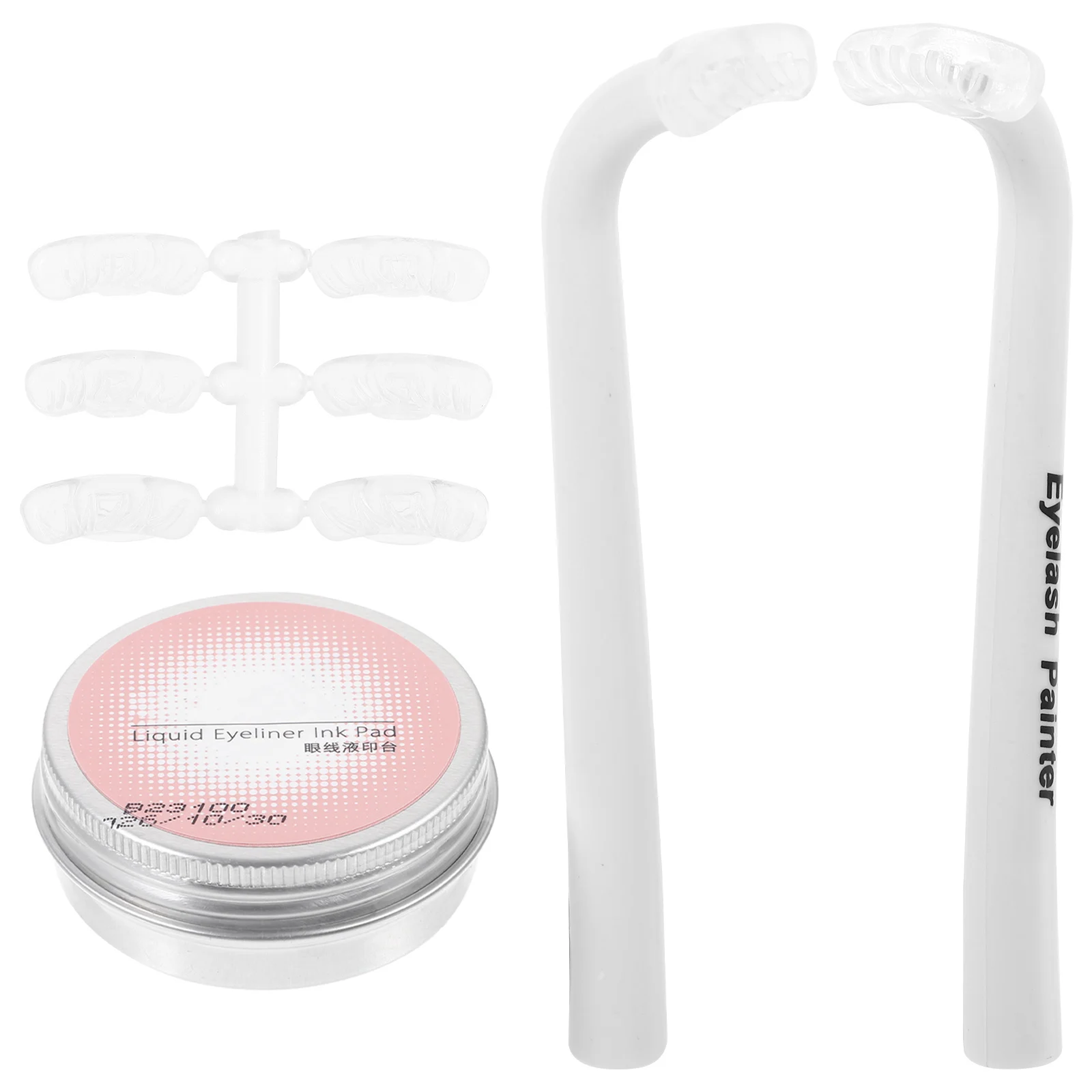 

Reusable Eyelash Stencils Eye Makeup Aid Tools TPR Lower Stamp for Guide Eyes Beauty Reusable Stencil Professional Results