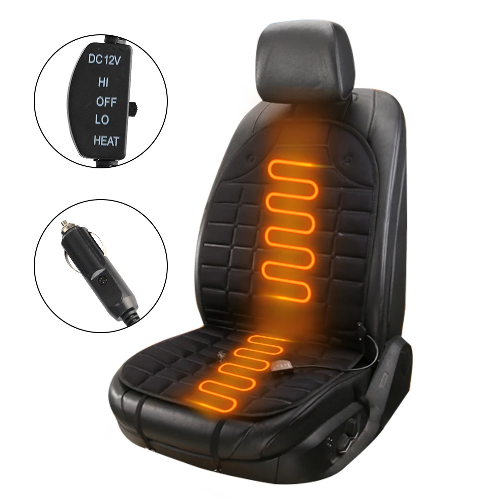 Heißer Warm Halten 12V Heizung Sitzkissen Winter Haushalt Kissen Elektrische Sitz Heizung Erhitzt Auto Sitzkissen Abdeckung