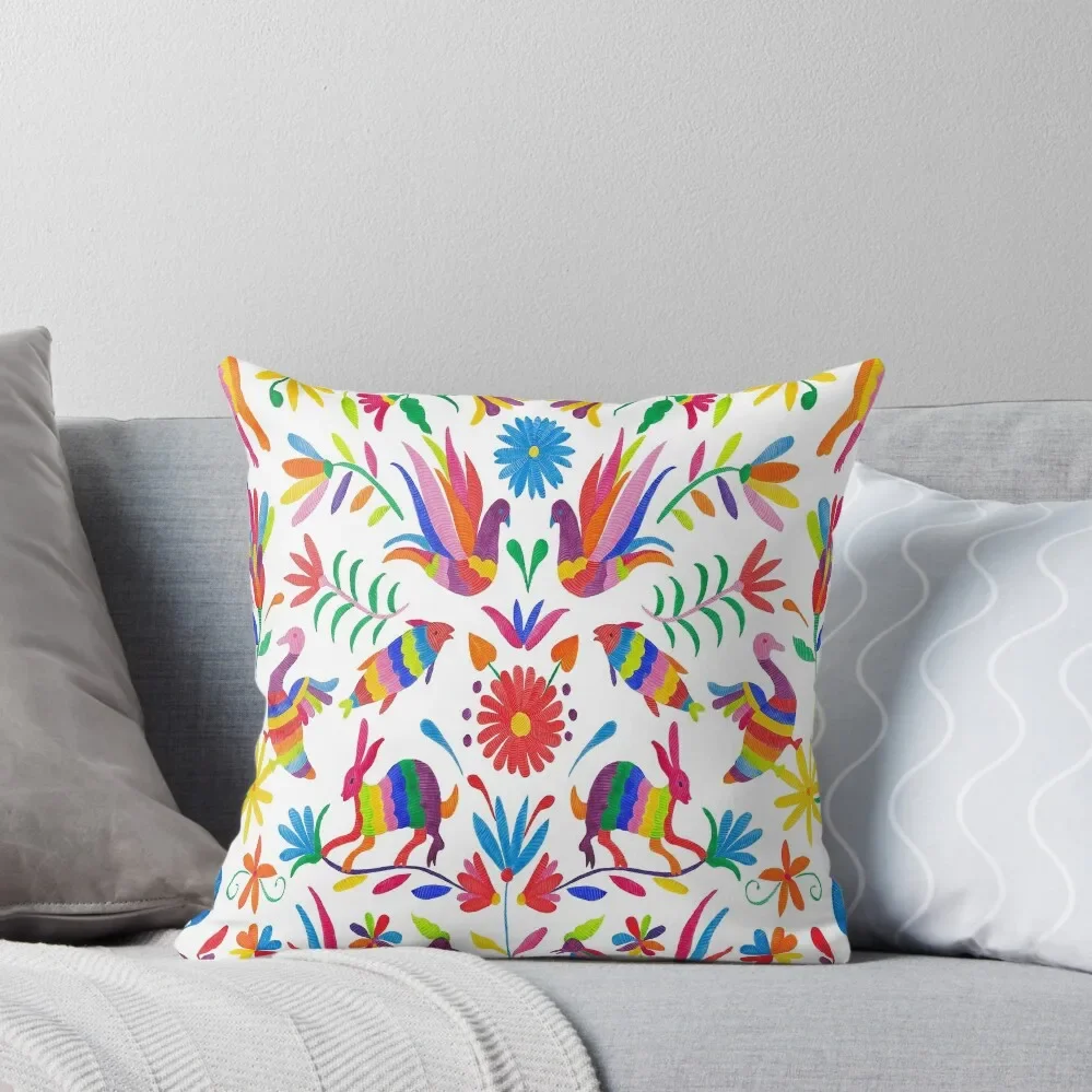 

Otomi folk mexican art Throw Pillow christmas ornaments 2025 Cushions pillow