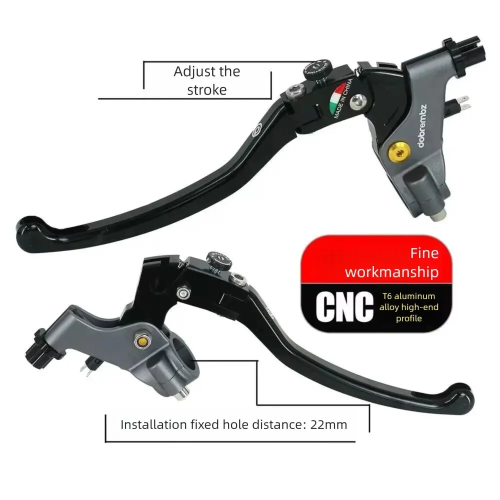 

7/8" 22mm Cable Clutch Lever Handlebar CNC Collapsible 90° Hand bar For Surron Yamaha Keeway Honda Sherco Suzuki Talaria Forza