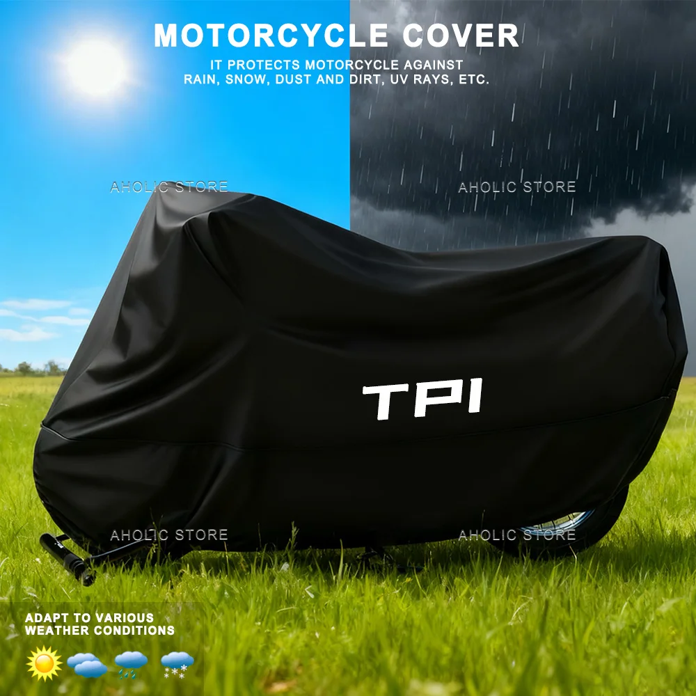 TPi Six Motorcycle Cover UV Protection Dustproof Snowproof Outdoor Waterproof Motorcycle Rain Cover For TPI TPi Six Days 250EXC