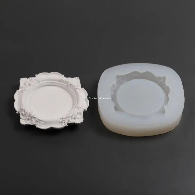 Vintage Photo Frame Silicone Mold Projects Making Jewelry Charm Organization Mould Household Making Crafts