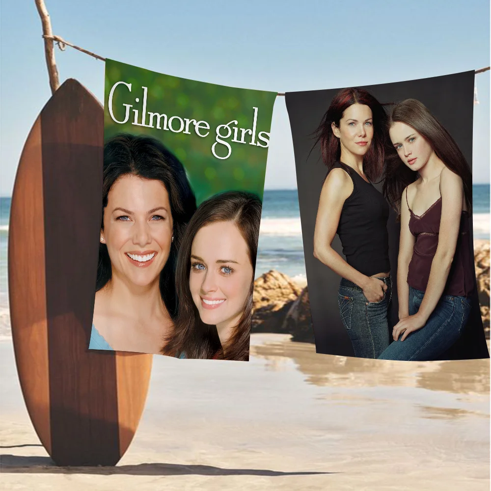 Retro Gilmore Girls Big Microfiber Beach Towels Quick Dry Towel Sand Beach Towels Pool Towel For Travel Swim Pool Yoga