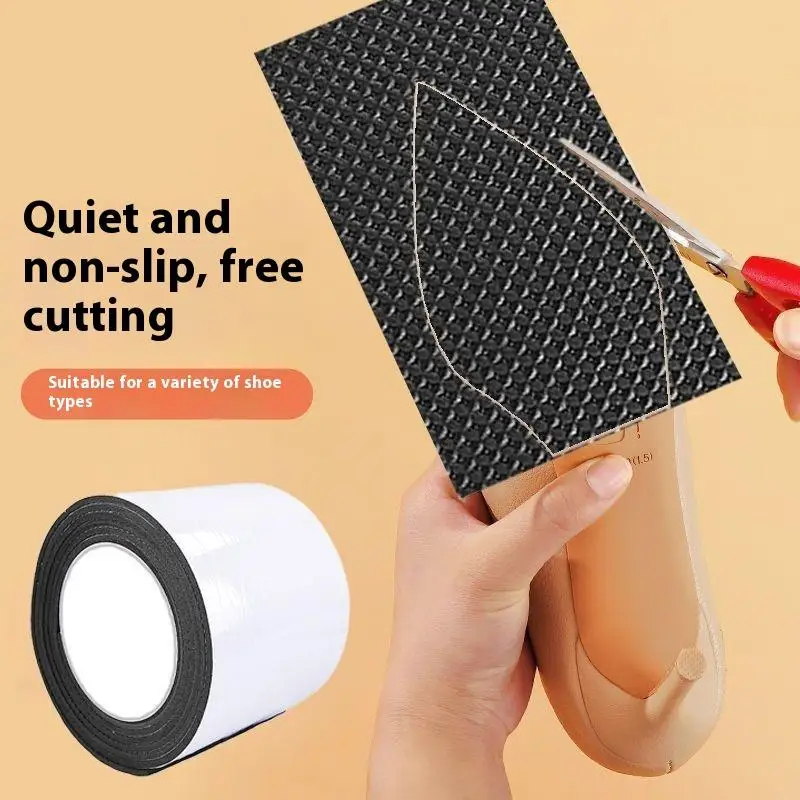 Self Adhesive Sole Repair Tape Anti Slip Noise Reducing Protective Film For High Heels Sports Shoes And Sandals