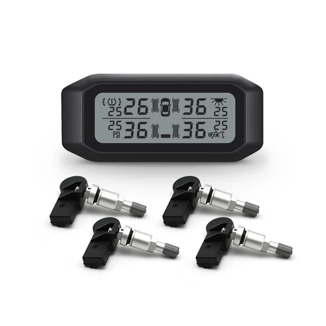 

Wireless solar-powered USB decode controller sensor presion de neumaticos tpms tire pressure monitoring system