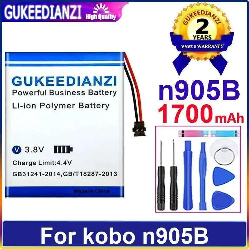 

High Performance 1700Mah For Kobo N905b E - Book Battery Compatibility