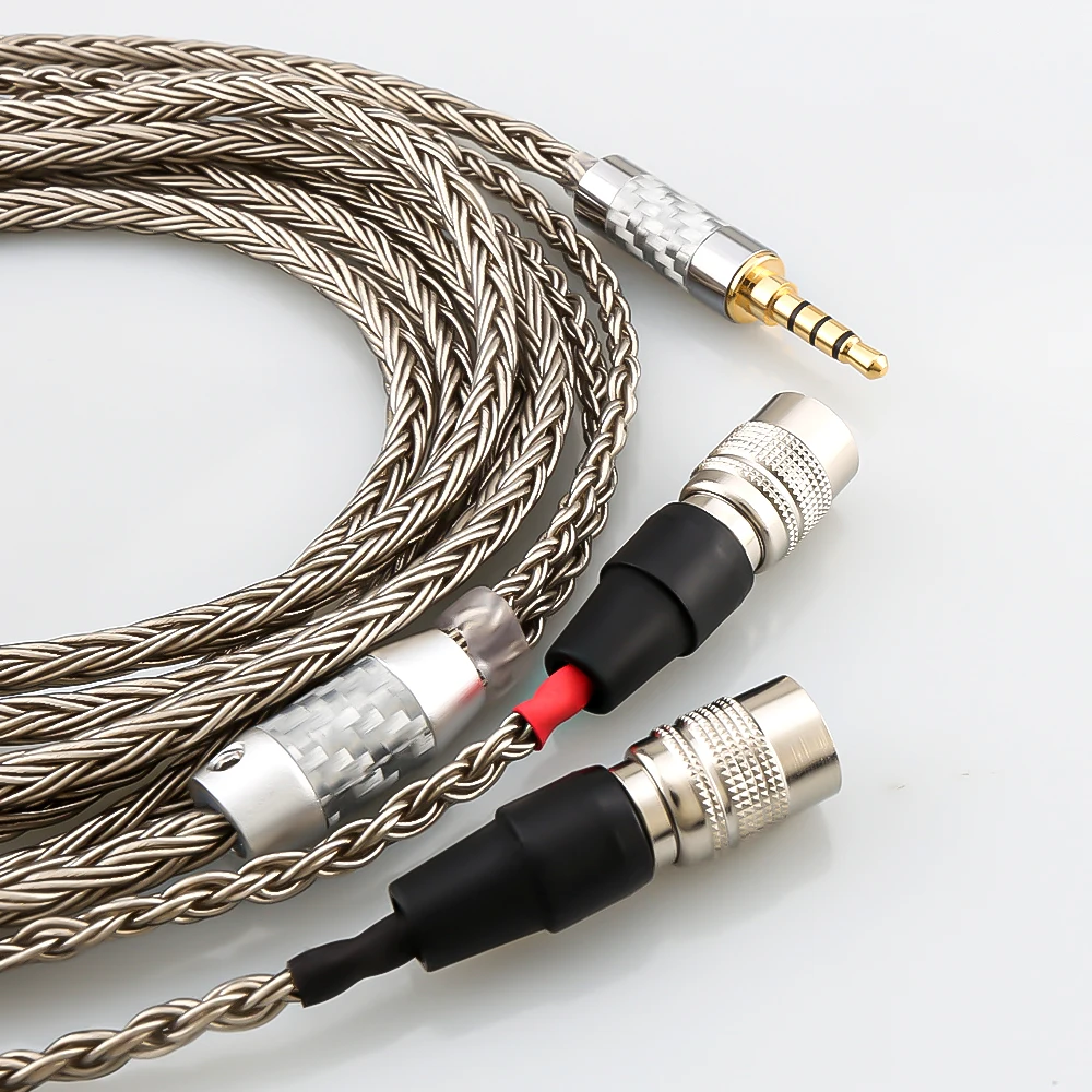 Hohe Qualität 16 core Audio Kabel Kopfhörer Upgrade Kabel Für Dan Clark Audio Mr Lautsprecher Ether Alpha Hund Prime