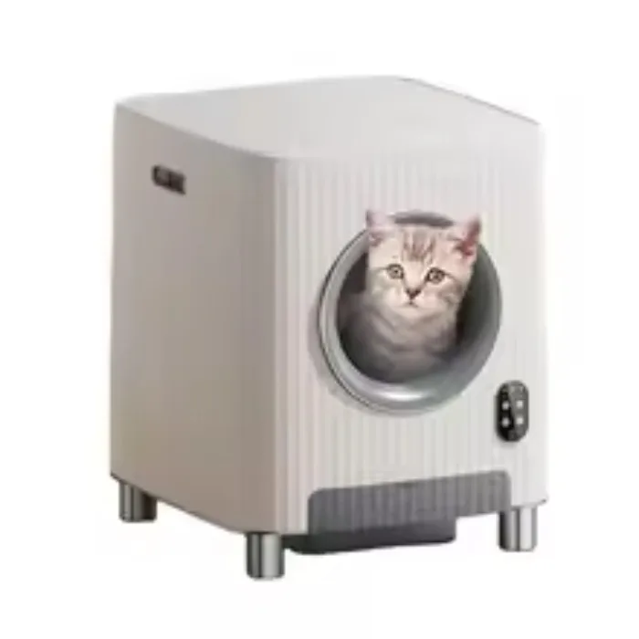 Tuya App Smart Cat Litter Box, Large Automatic Cat Litter Box with APP Control Wi-Fi Supported Self Cleaning Litter Box