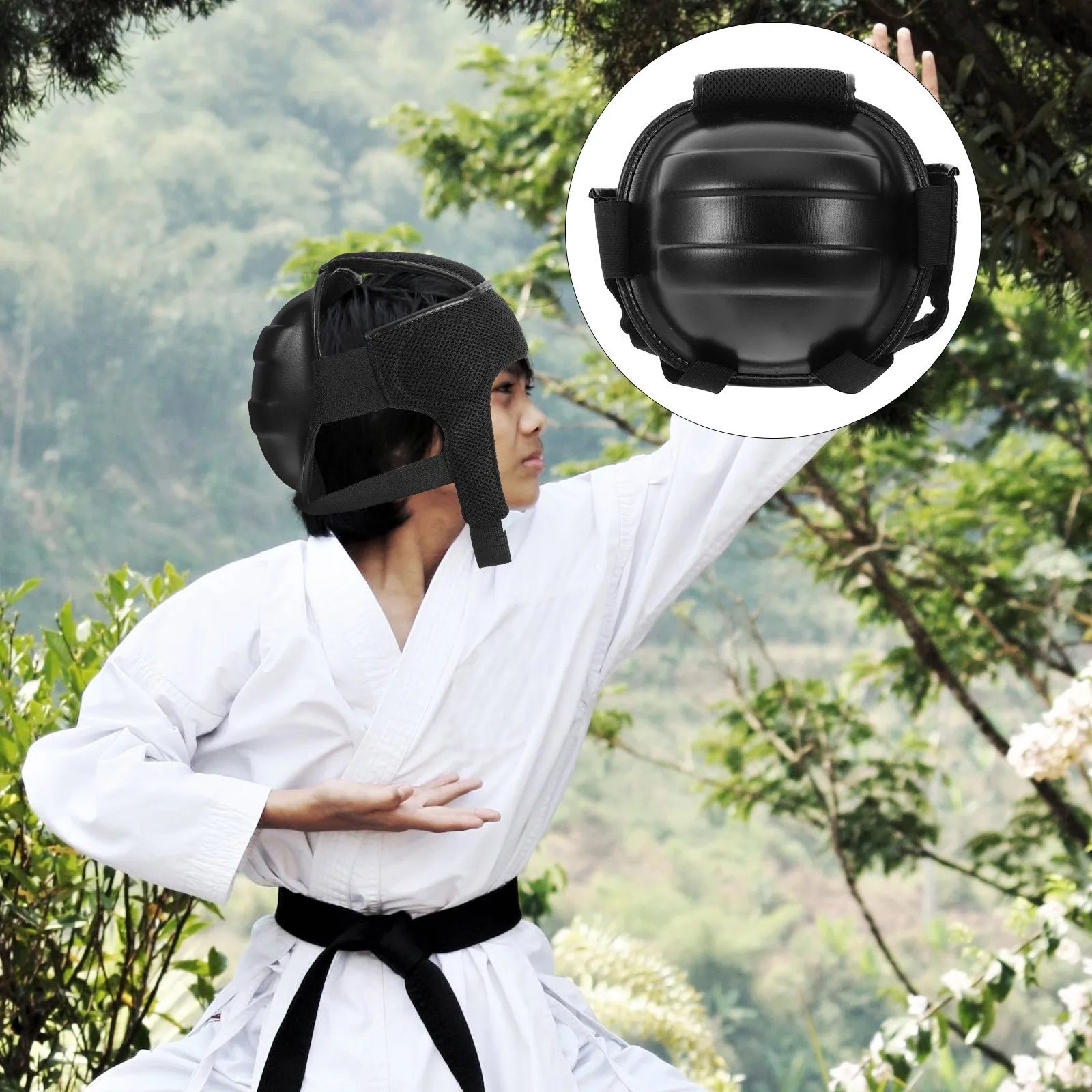 

Wrestling Headgear Lightweight Breathable Youth Headgear Wrestling Protective Face Guard Boxing