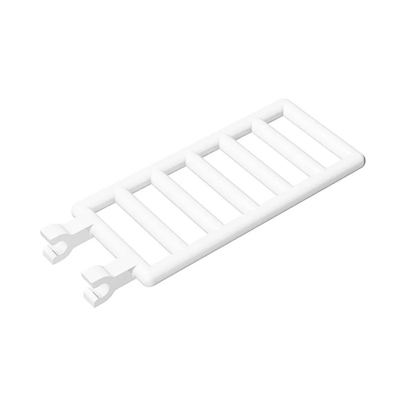 MOC 10PCS 6020 Bar 7x3 With 2 Clips Building Blocks Ladder Bricks Plate Board Educational Particle Toy Children Birthday Gifts