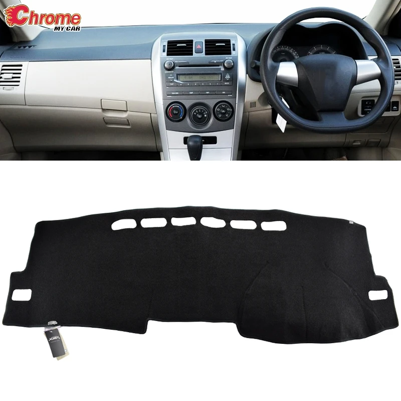 For Toyota Corolla Axio Fielder 2007 2008 2009 2010 2011 Dash Mat Dashboard Cover Dashmat Anti-dirty Pad Carpet Car Accessories