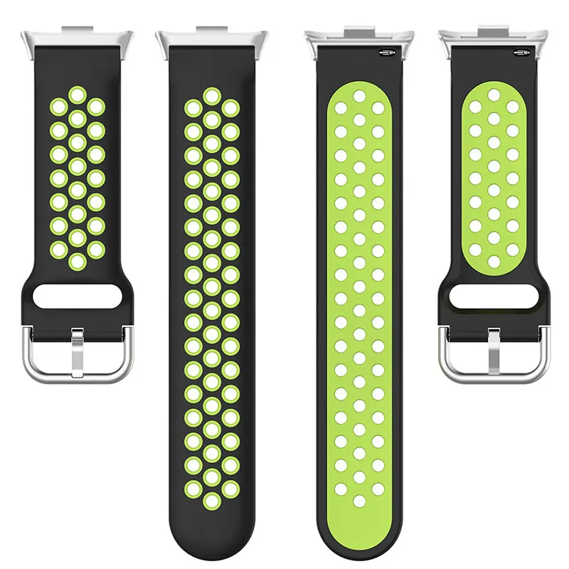 For  Mi Band 9 pro Band Hollow Out Sport Bracelet Wristband For Mi Band 8 pro Redmi Watch 4 Silicone Watchband Accessories