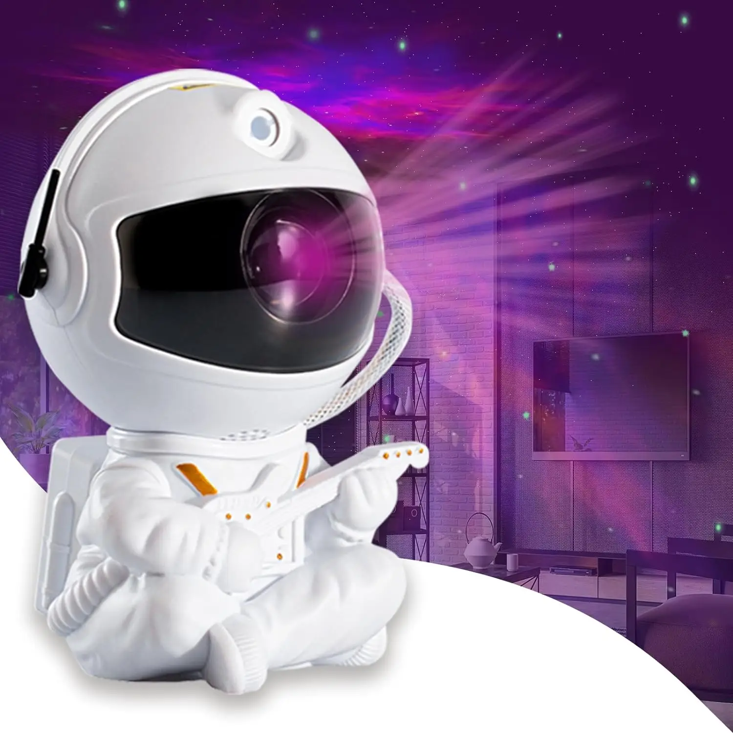 Galaxy Star Astronaut Projector LED Night Light Starry Sky Porjectors Lamp Decoration Bedroom Room Decorative For Children Gifts